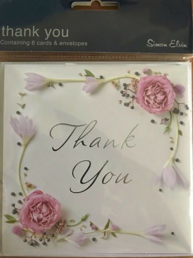 Picture of PACK X6 THANK YOU CARDS